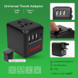 Universal Travel Adapter (3.6A) | 3 USB | TYPE C