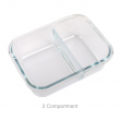 Glass Food Container (Spoon + Fork)