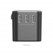 Universal Travel Adapter | PD Quick Charge | 3 USB | Dual Type C 