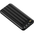 10000mAh Powerbank with Built-in Cable